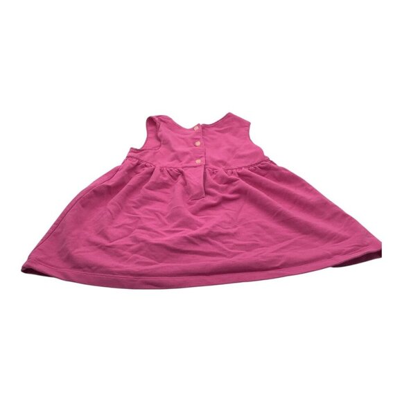 Tommy Hilfiger Baby Girl Pink Dress 3-6M Floral Embroidery Sleeveless Cotton - Picture 10 of 10